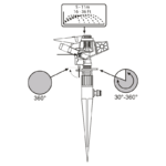 IMPACT SPRINKLER + STAKE - Image 3