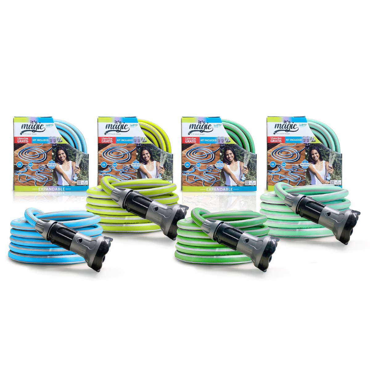 Tubi estensibili da giardino it's magic smart colors