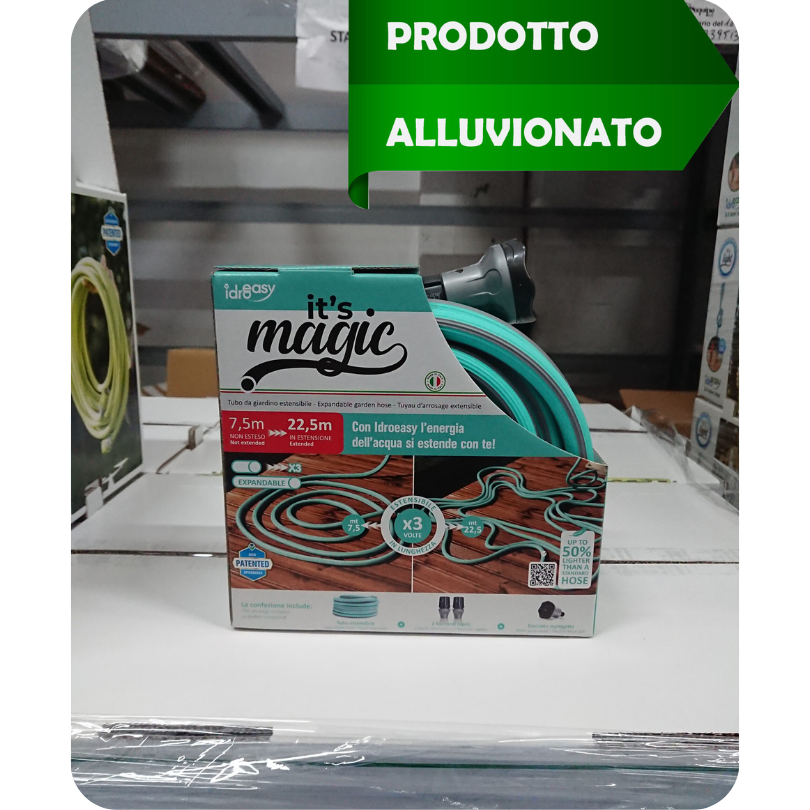 TUBO ESTENSIBILE SMART 1/2'' - 22,5 MT - ALLUVIONE